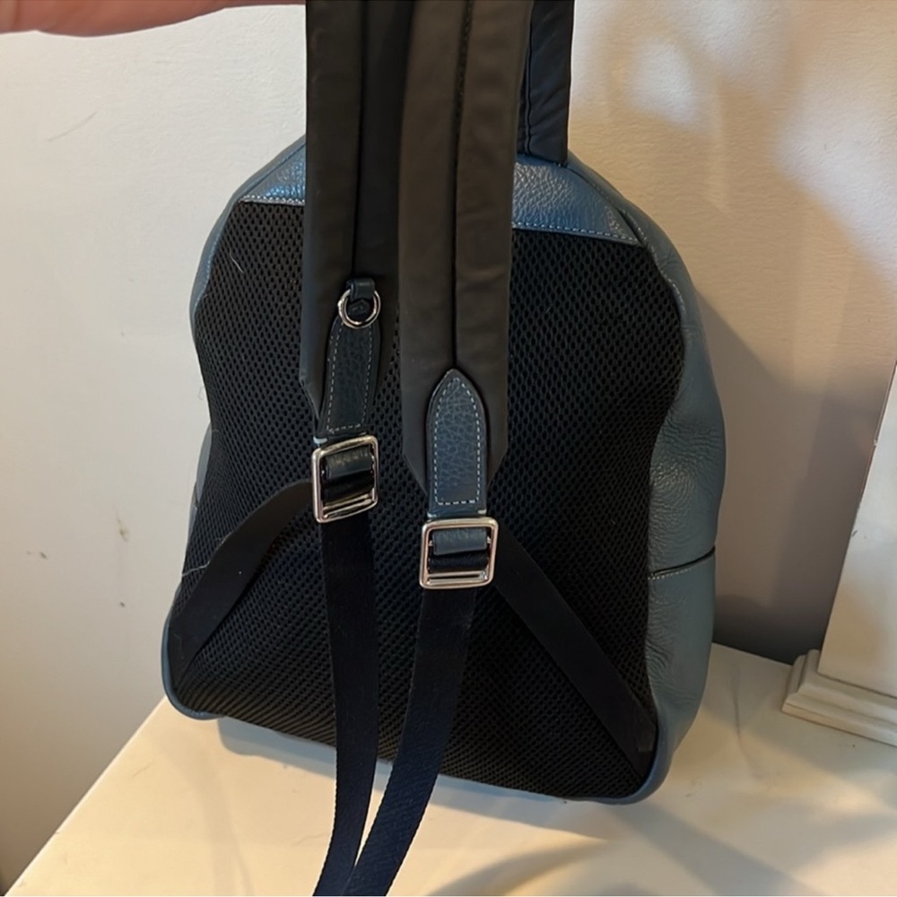 Coach Multicolor Logo Leather Backpack - Picture 3 of 9